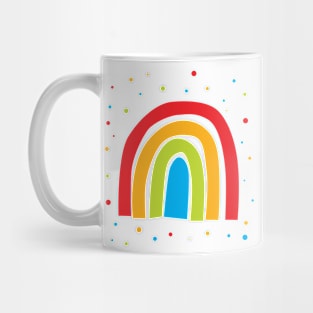 Vivid colors Rainbow Mug